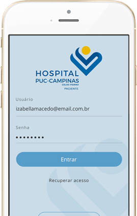 Aplicativo Hospital da Puc de Campinas